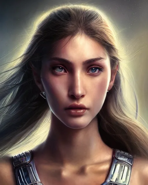 Image similar to a beautiful warrior woman in a bowling alley, photo, ultra detail, photoreal, professionally retouched, soft moonlight lighting, shiny plastic armor, realistic, smooth face, goddess, luscious lips, perfect eyes, wide angle, sharp focus on eyes, 8 k high definition, insanely detailed, intricate, elegant, art by artgerm and wlop