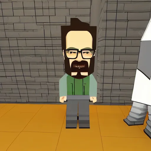 Roblox Walter white fall Animated Gif Maker - Piñata Farms - The