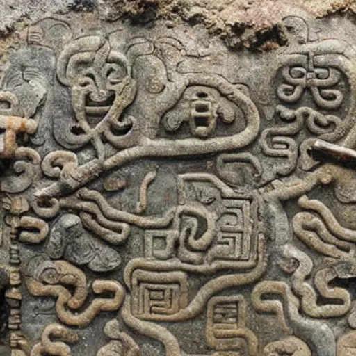 Image similar to this ancient chinese artifact found by a hong kong fisherman baffles modern archeologists