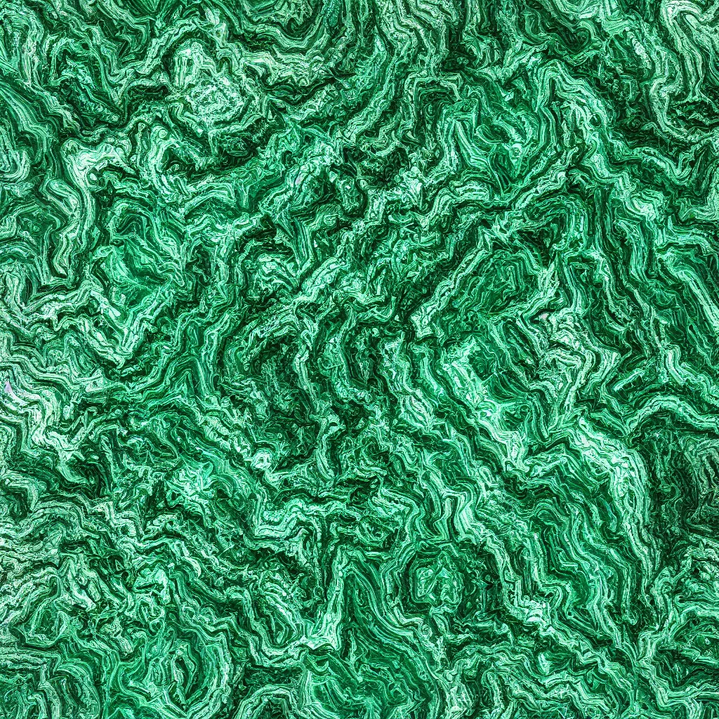 Prompt: malachite texture