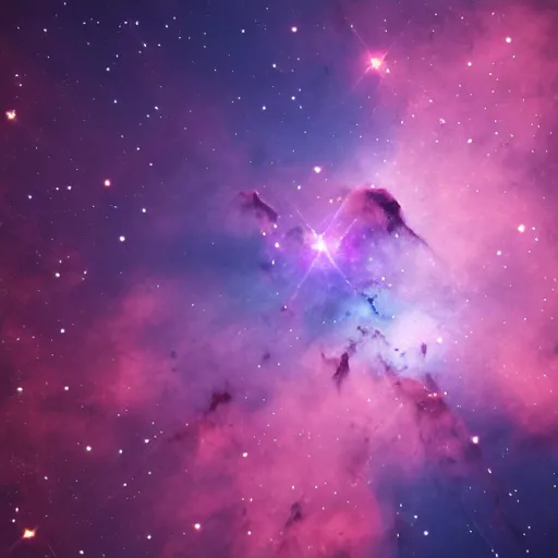 Prompt: still photo of eagle nebula, crisp quality and light reflections, unreal engine 5 quality render