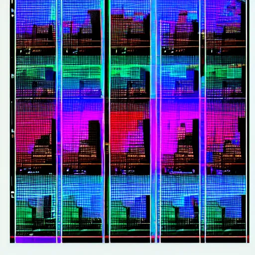 Image similar to rgb chroma city