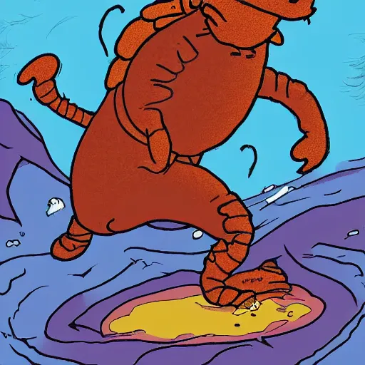 Image similar to Garfield as a lovecratian eldritch creature consuming a planet