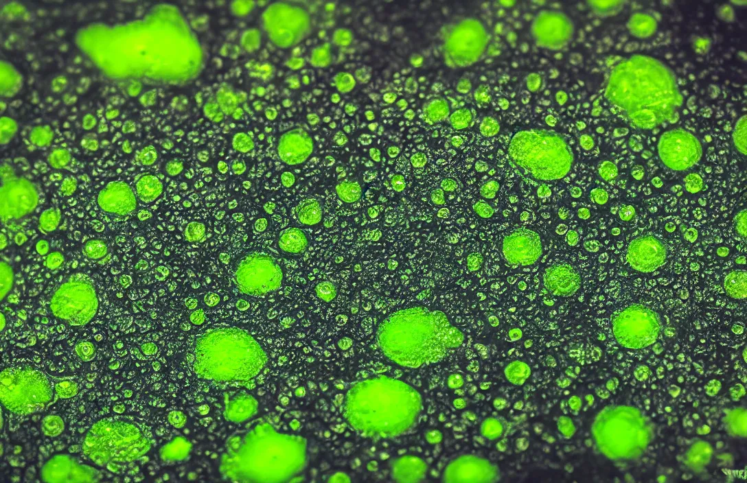 Image similar to cthulu closeup, under water, glowing algae, sigma lens, strong bokeh, photography, highly detailed, 8 5 mm, f / 1. 3, foggy, dramatic lighting, 4 k