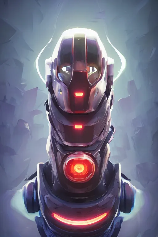 Image similar to epic mask helmet robot ninja portrait stylized as fornite style game design fanart by concept artist gervasio canda, behance hd by jesper ejsing, by rhads, makoto shinkai and lois van baarle, ilya kuvshinov, rossdraws global illumination radiating a glowing aura global illumination ray tracing hdr render in unreal engine 5