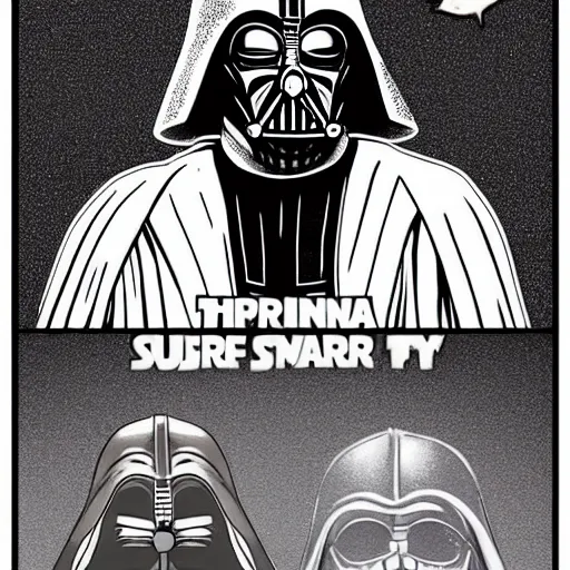 Image similar to Supreme Court Justice Darth Vader