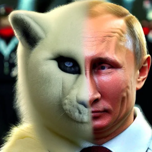 Image similar to Putin as a furry