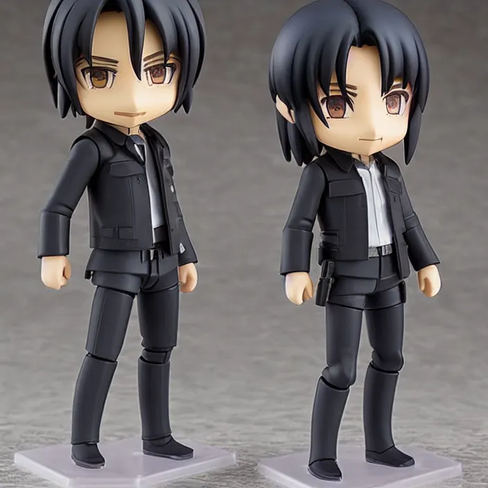 Image similar to Keanu Reeves, An anime nendoroid of Keanu Reeves, figurine, detailed product photo