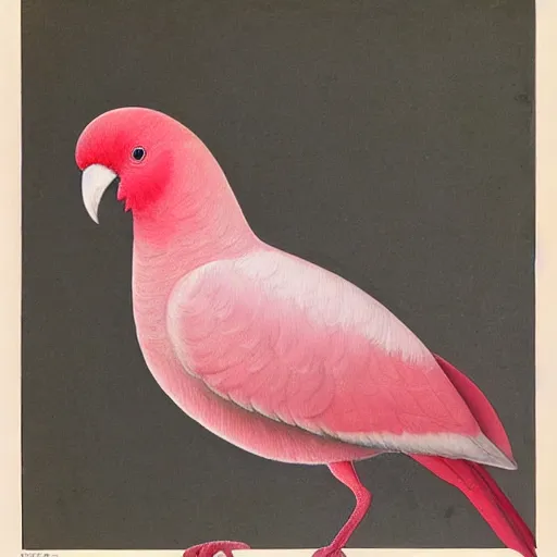 Image similar to “ painting of australian galah, by john james audubon ”