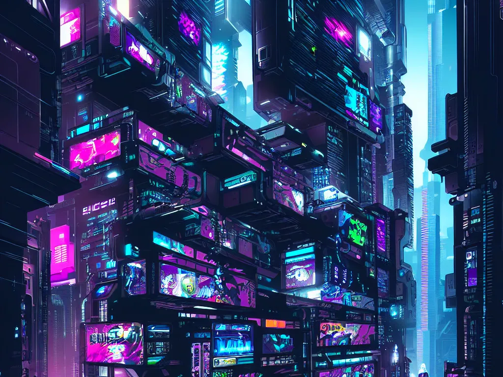 Image similar to epic card scans, cyberpunk style highly detailed, digital art,
