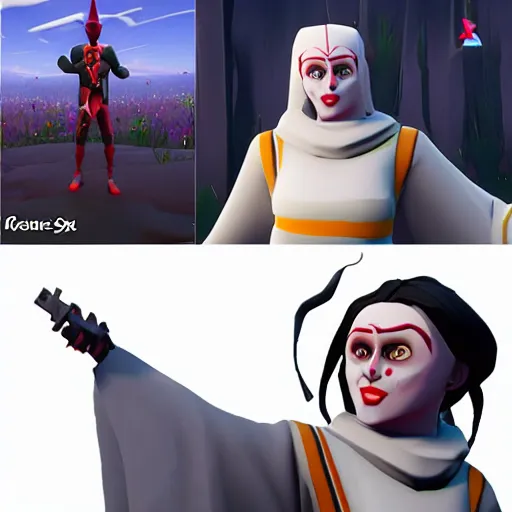 Image similar to valak in fortnite