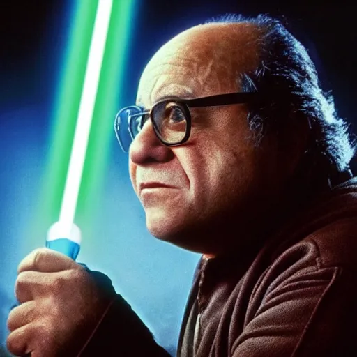 Image similar to danny devito in star wars, 8k resolution, full HD, cinematic lighting, award winning, anatomically correct