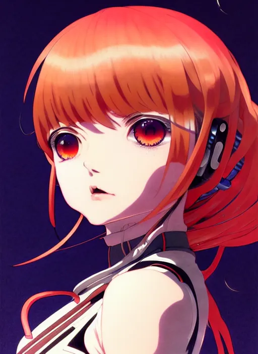 Image similar to ilya kuvshinov anime illustration alien hybrid girl, last exile, murata range, fine detail, perfect anime face, dramatic lighting, dynamic composition, yoshitoshi abe, art deco, cel shading, vivid, rich texture, ( ( ( yoshinari yoh ) ) ), alphonse mucha, ( ( ( colorful ) ) ),