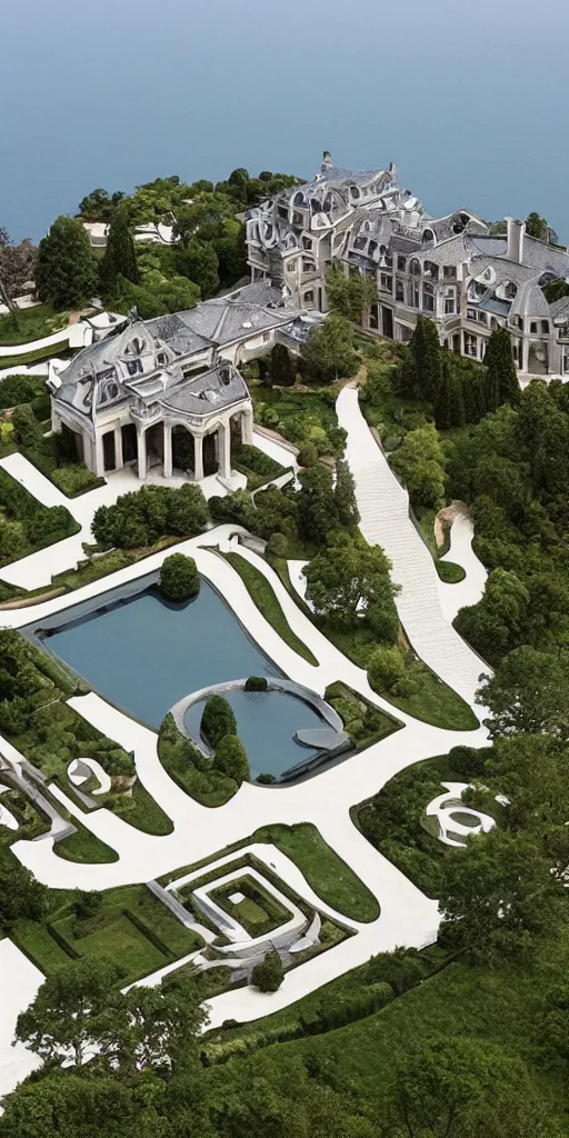 Image similar to a mansion designed by Porsche