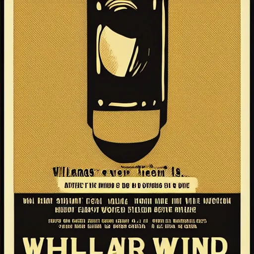 Image similar to william gadwind poster design