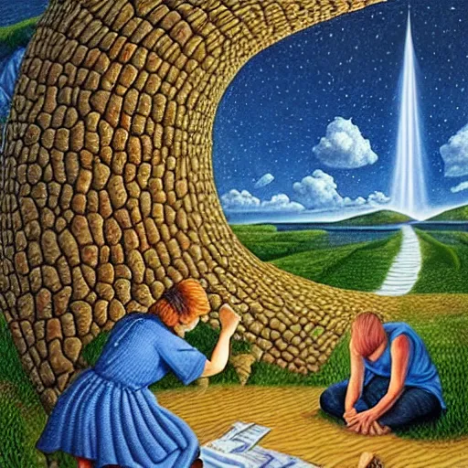 Prompt: art by rob gonsalves