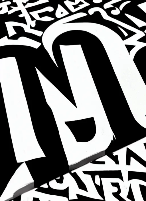 Image similar to black on white letter a designed by dinamo typefaces