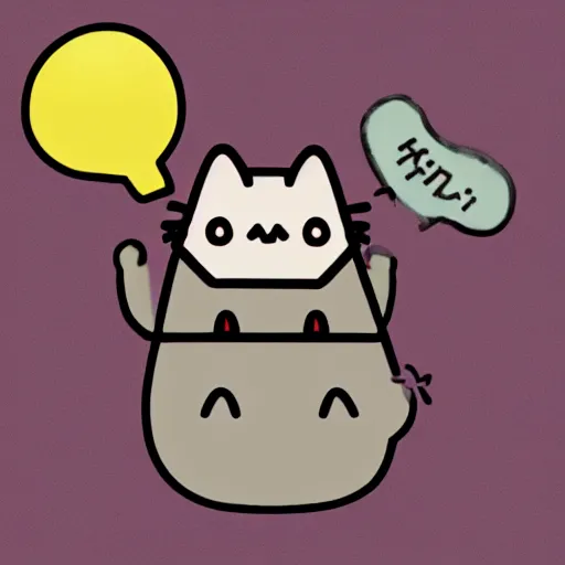 Image similar to Hallow Knight as a pusheen,