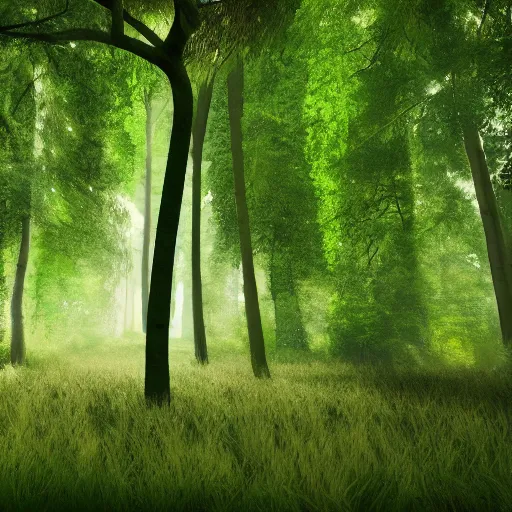 Image similar to magical forest 4k, realism, photorealistic