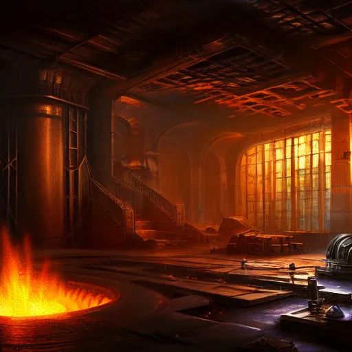 Image similar to beautiful digital fantasy illustration of the forge of worlds, high detail texture, unreal engine, 8k, intense, Photographic quality, ultra hyper realistic quality, 8k definiton, hyper-realistic, cinematic, cinematic lighting