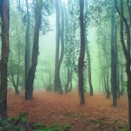 Image similar to un bosque magico