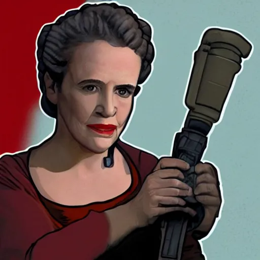 Image similar to Jordan Peterson as leia slave