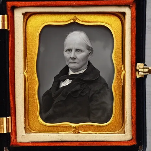 Image similar to old spirit photography, daguerreotype