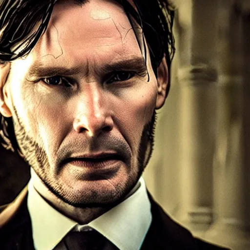 Image similar to Cillian Murphy as John Wick