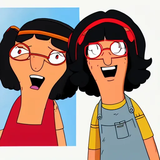 Prompt: Bob's Burgers Tina cartoon