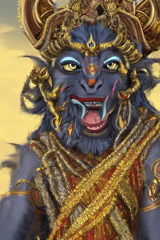 Narsimha Jayanti special/How to draw and paint lord Narasimha / Beautiful  painting of lord Narasimha - YouTube