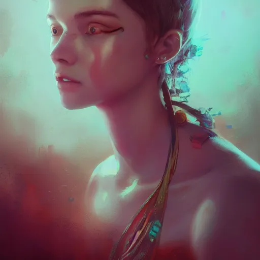 Image similar to a beautiful portrait of a female huggy wuggy from poppy playtime video game, full body, oil painting, Greg Rutkowski, Charlie Bowater, Beeple, unreal 5, DAZ, hyperrealistic, octane render, RPG portrait, dynamic lighting, fantasy art, beautiful face