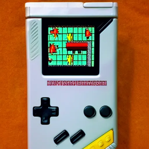 Prompt: nintendo gameboy icbm