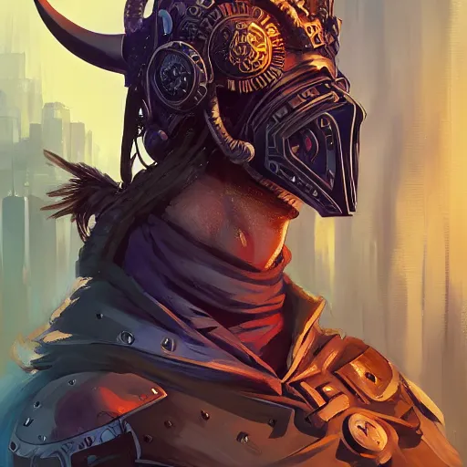 Image similar to cyberpunk viking helmet mask warrior goddess robot ninja fantasy, art gta 5 cover, official fanart behance hd artstation by jesper ejsing, by rhads, makoto shinkai and lois van baarle, ilya kuvshinov, ossdraws