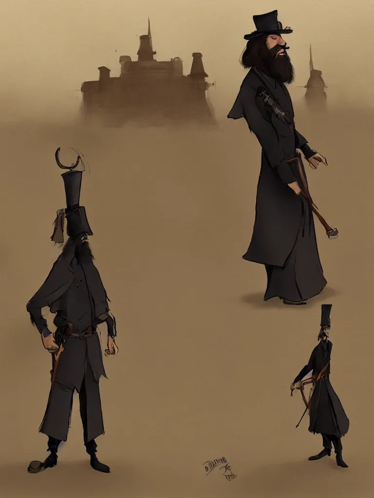 Image similar to hasidic by disney concept artists, blunt borders, rule of thirds