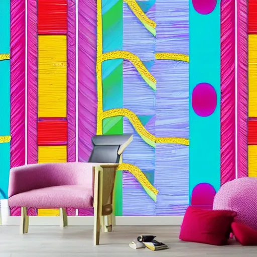 Prompt: colourful wallpaper