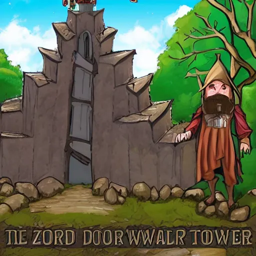 Image similar to a wizard's tower