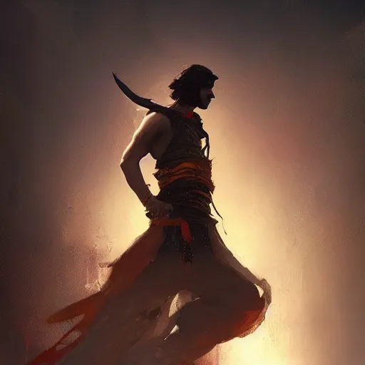 Prompt: prince of persia trending on artstation by greg rutkowski