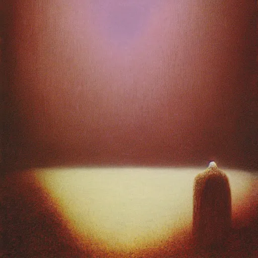 Prompt: Professor. Zdzisaw Beksinski