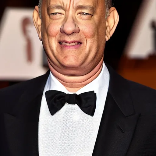 Prompt: tom hanks in blackface