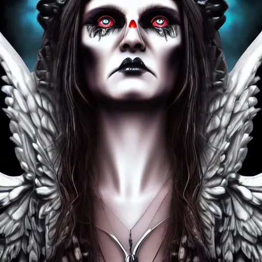 Image similar to candid photographic close up portrait, goddess of death, by anne stokes, photorealism, uhd - resolution, highly detailed