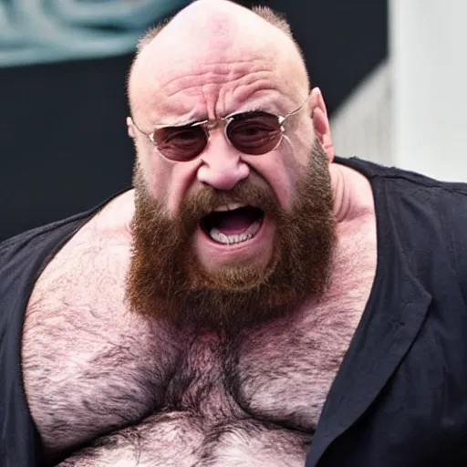 Image similar to Danny Devito staring as Zangief in the Street Fighter 2024 movie