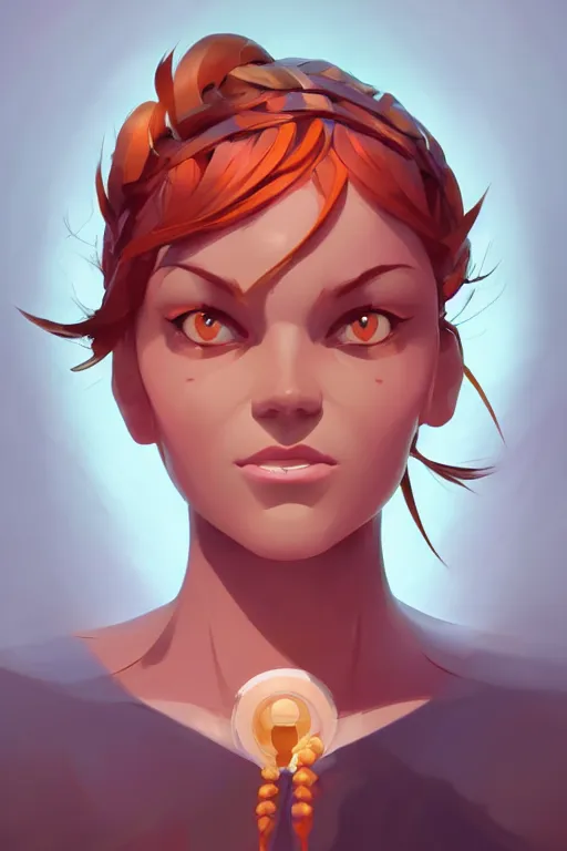 Image similar to face icon vector minimalist portrait goddess gaea, loftis, cory behance hd by jesper ejsing, by rhads, makoto shinkai and lois van baarle, ilya kuvshinov, rossdraws global illumination