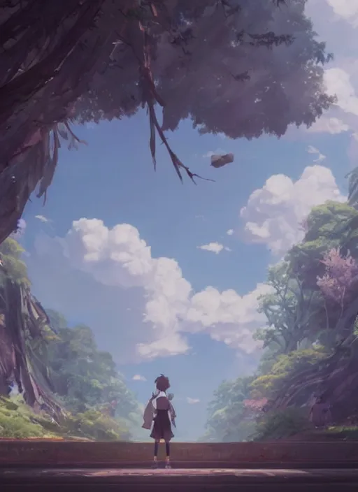 Image similar to celes chere medium shot, studio ghibli, pixar and disney animation, sharp, rendered in unreal engine 5, anime key art by greg rutkowski, bloom, dramatic lighting