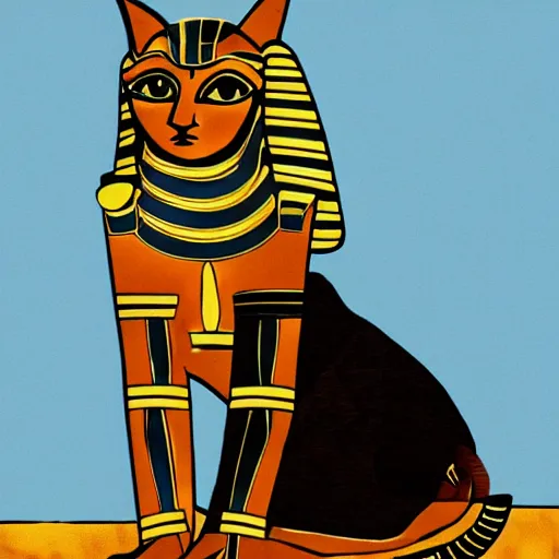 Image similar to Egyptian Cat Goddess