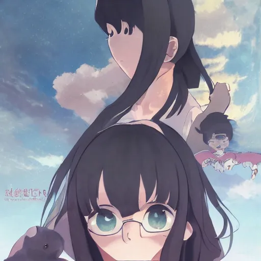 Image similar to a rat teacher, illustration concept art anime key visual trending pixiv fanbox by wlop and greg rutkowski and makoto shinkai and studio ghibli and kyoto animation symmetrical facial features