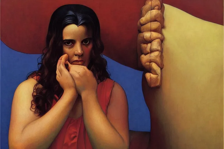 Image similar to by thomas blackshear, teresa ramos, portrait