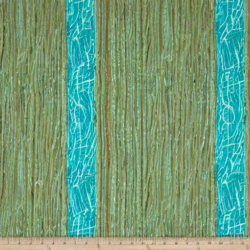 Image similar to jazzy vines, alpine green, aqua, and tan