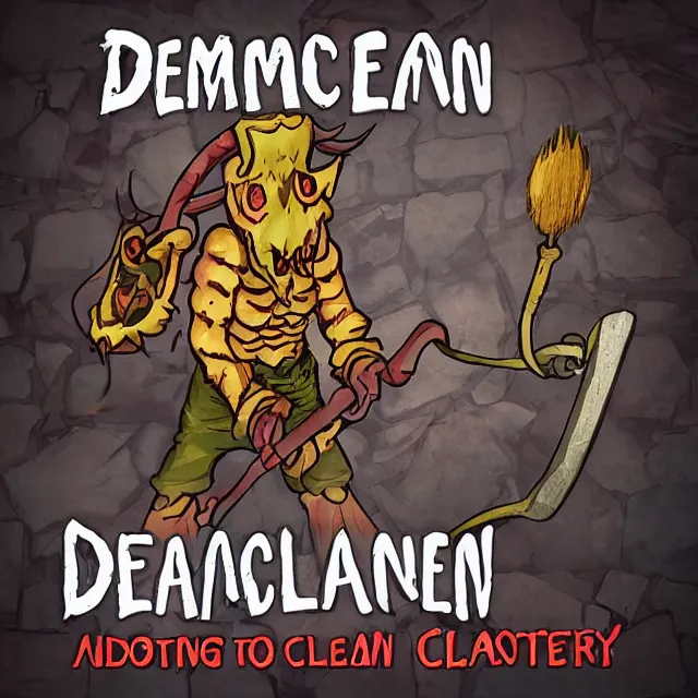 Image similar to demon cleaner