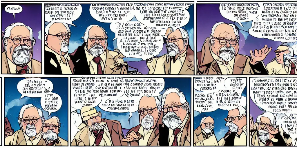 Image similar to wilford brimley saying diabeetus comic panel