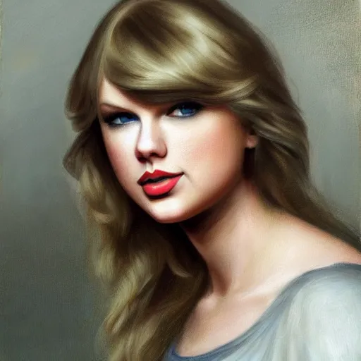 Image similar to taylor swift by ivan shishkin